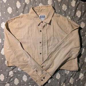 Cornerstore Bodega Beige Button-Up Shirt